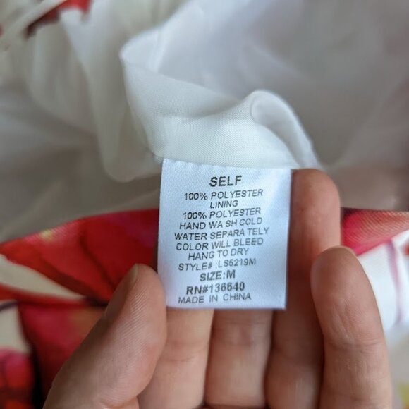 NWOT Fora Tulip High Waisted Posh Skirt  Size Med/Small - Picture 4 of 6